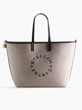 Stella McCartney Beige and Black Tote